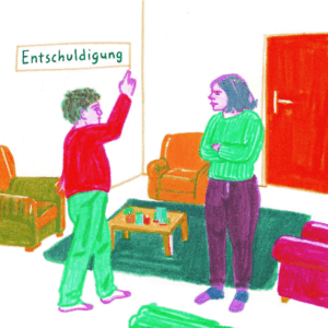 Warum sagen wir manchmal Entschuldigung?