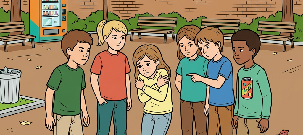 Mobbing auf dem Schulhof - typische Situationen